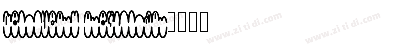 delivery regular字体转换